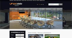 Desktop Screenshot of hotelvitality.pl