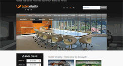 Desktop Screenshot of hotelvitality.com